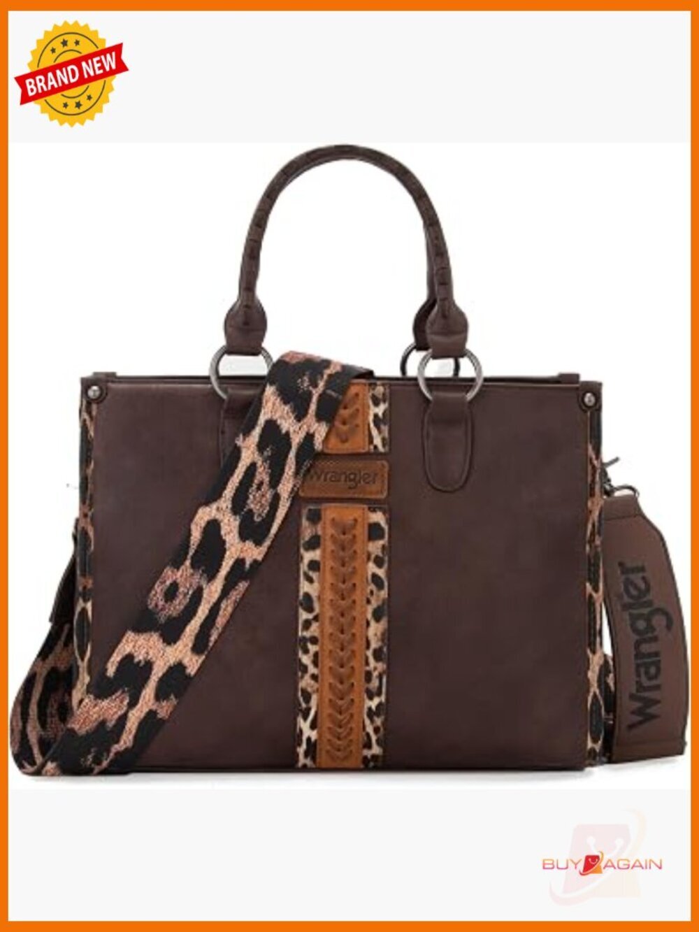 Vegan Leather Tote Satchel Crossbody Bag Top Handle Purse Bohemian